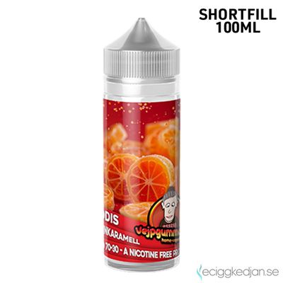 Vejpgummans Godis | Apelsinkaramell |100ml Shortfill