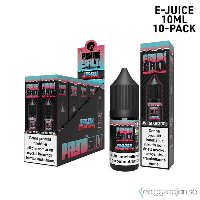 Frunk Salt | Frozen Strawberry | 10ml E-Juice | 10pack