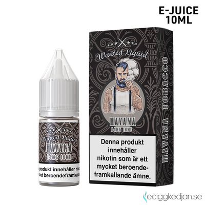 Wanted Salt | Havana | 10ml E-Juice
