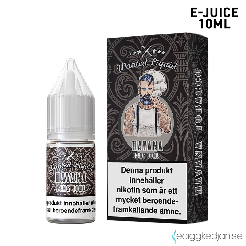 Wanted Salt | Havana | 10ml E-Juice