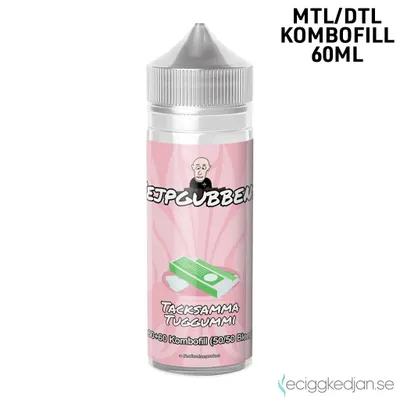 Vejpgubbens | Tacksamma Tuggummi | 60ml Kombofill