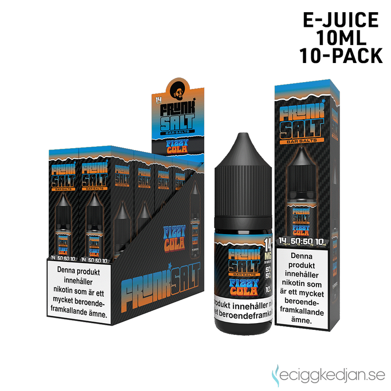 Frunk Salt | Fizzy Cola | 10ml E-Juice | 10pack