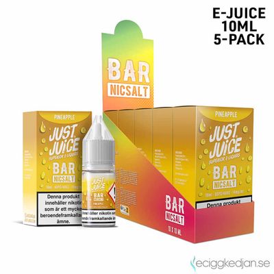 Just Juice Bar | Pineapple | 10ml E-Juice | 10pack