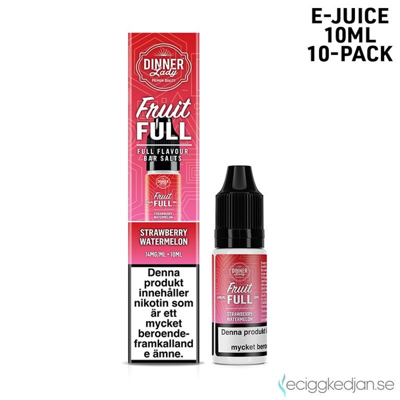Dinner Bar Salts | Strawberry Watermelon | 10ml E-Juice | 10pack