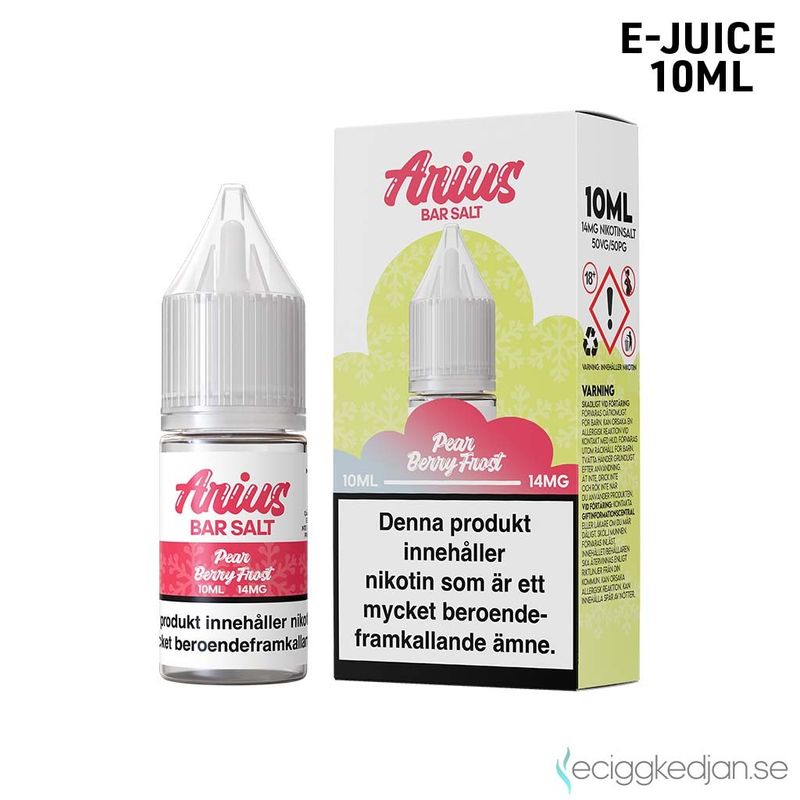 Arius Bar Salt Frost | Pear Berry Frost | 10ml E-Juice