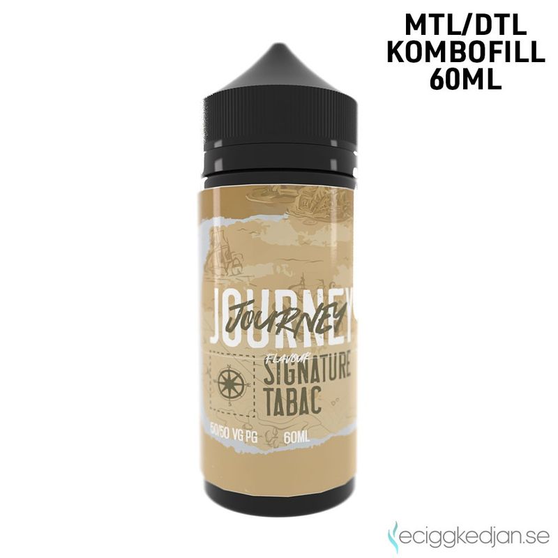 Journey | Signature Tabac | 60ml Kombofill