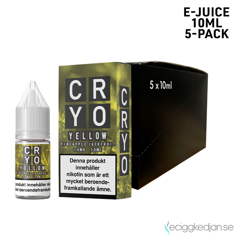 Cryo Salt | Yellow | 10ml E-Juice | 5pack