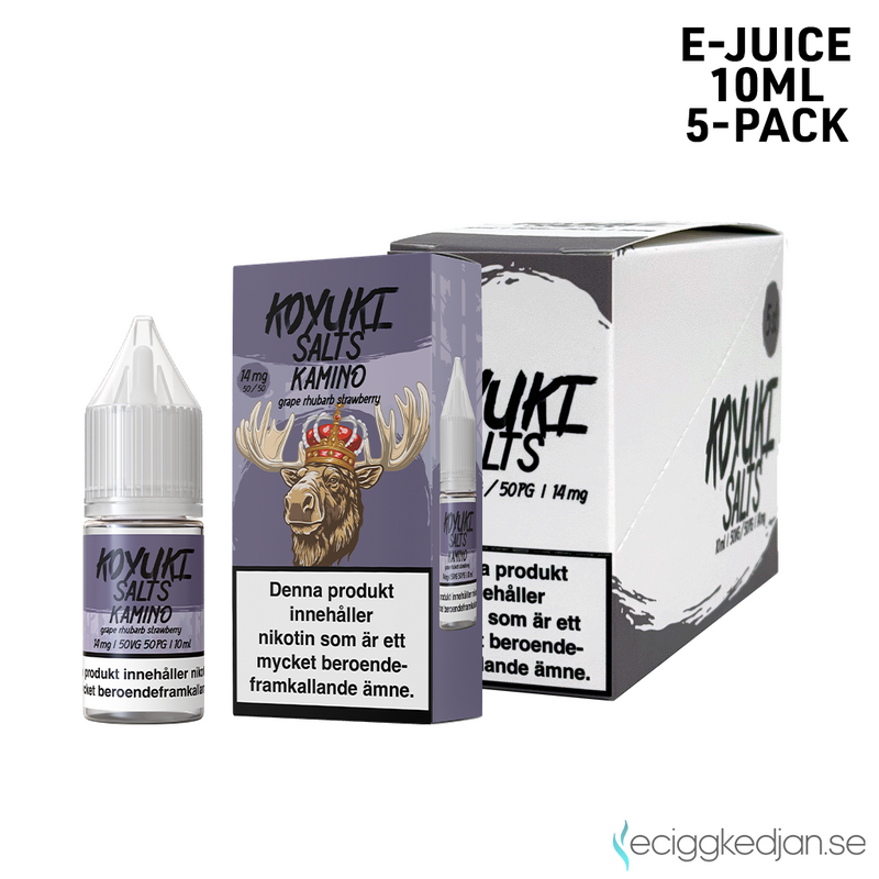 Koyuki Salts Royal | Kamino | 10ml E-Juice | 5pack