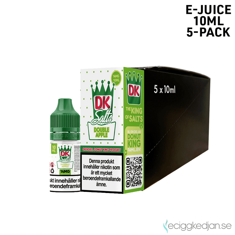 DK Salts | Double Apple | 10ml E-Juice | 5pack
