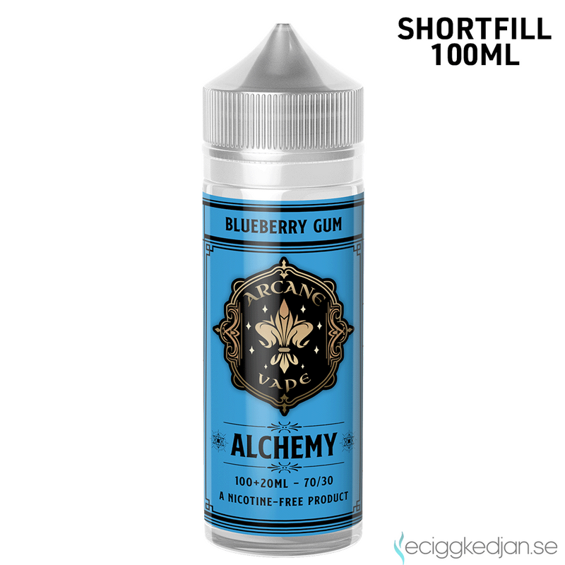 Alchemy | Blueberry Gum |100ml Shortfill
