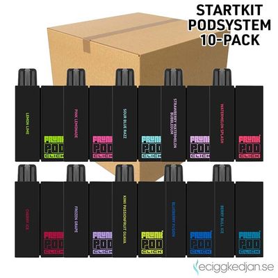 Pod Click | Frunk | Komplett Pack | 10*1 Startkit