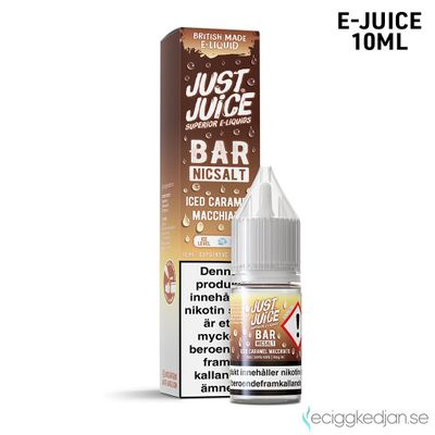 Just Juice Bar | Iced Caramel Macchiato | 10ml E-Juice