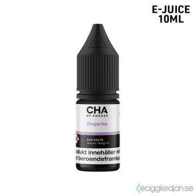 CHA of Sweden Ice Edition | Grape Ice | 10ml E-Juice