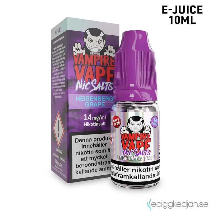 Vampire Vape | Heisenberg Grape | 10ml E-Juice