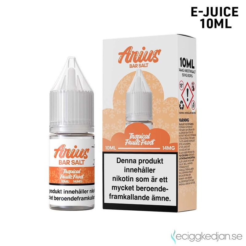 Arius Bar Salt Frost | Tropical Fruits Frost | 10ml E-Juice