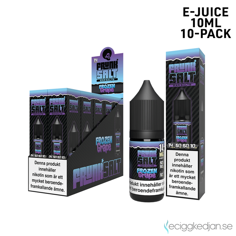 Frunk Salt | Frozen Grape | 10ml E-Juice | 10pack