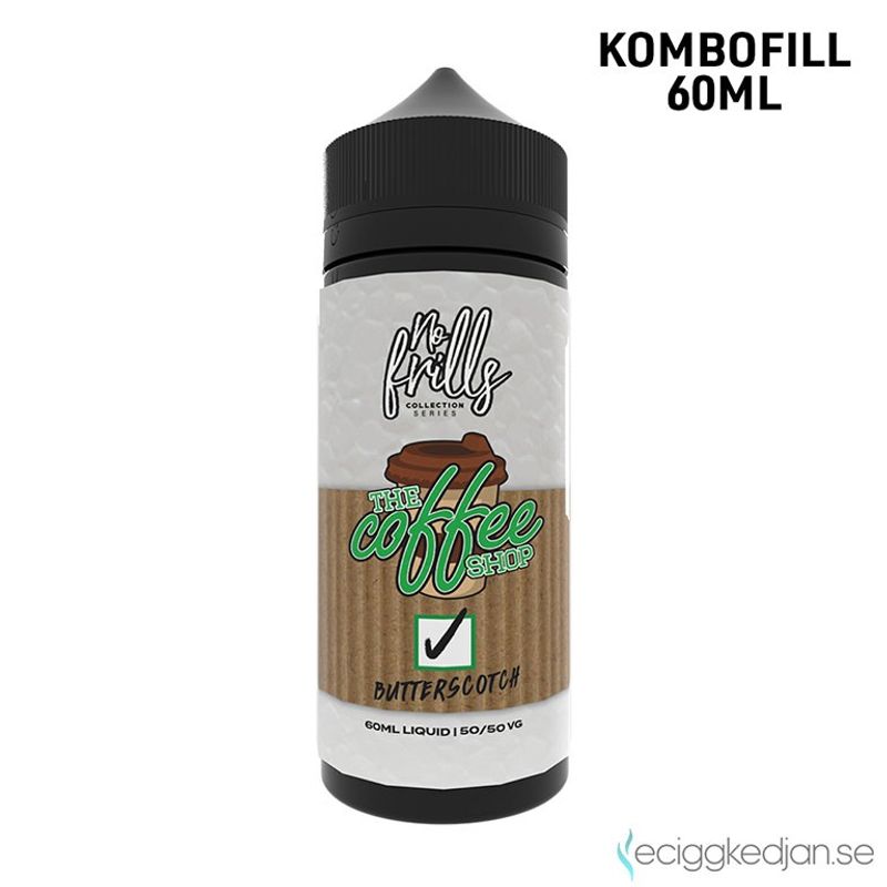 No Frills | The Coffee Shop Butterscotch | 60ml Kombofill