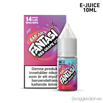 Fantasi Bar Salt | Red Grape Ice | 10ml E-Juice