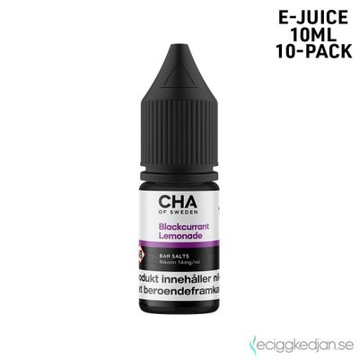 CHA of Sweden Drinks Edition | Blackcurrant Lemonade | 10ml E-Juice | 10pack