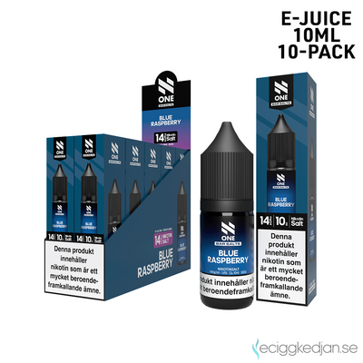 N One Crystal | Blue Raspberry | 10ml E-Juice | 10pack