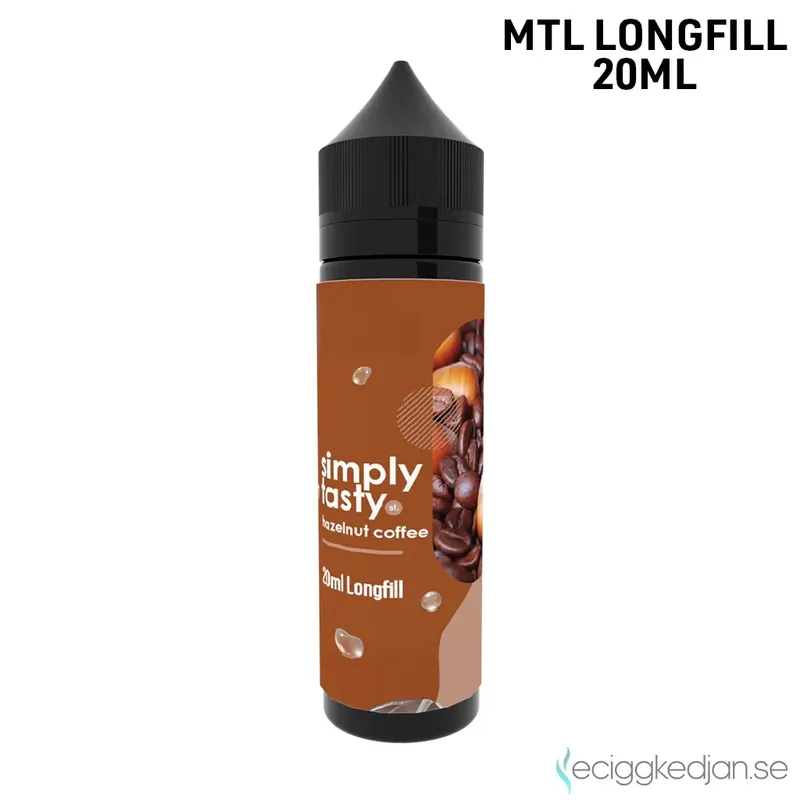 Simply Tasty | Hazelnut Coffee | 20ml Longfill