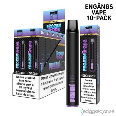 Frunk Bar | Frozen Grape | Engångsvape | 10pack