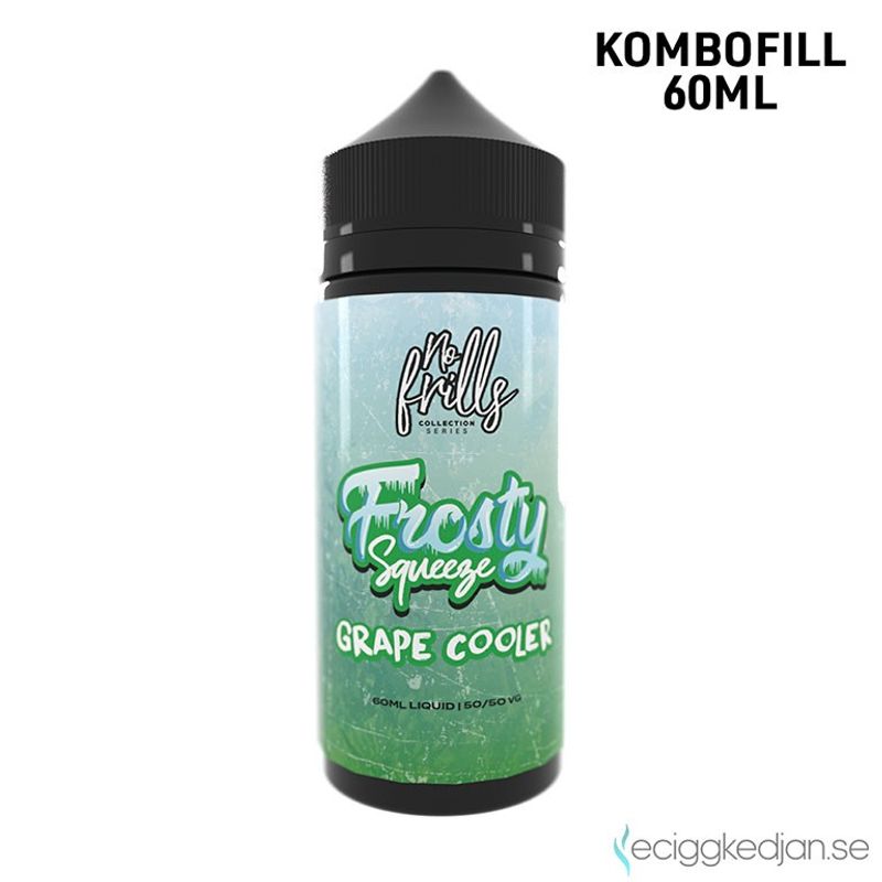 No Frills | Frosty Squeeze Grape Cooler | 60ml Kombofill