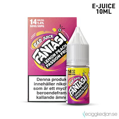 Fantasi Bar Salt | Lemon Peach Passion Fruit | 10ml E-Juice