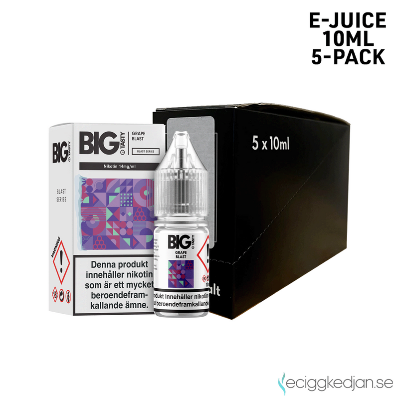 Big Tasty Blast | Grape Blast | 10ml E-Juice | 5pack
