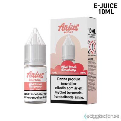 Arius Bar Salt Fruity | White Peach Strawberry | 10ml E-Juice