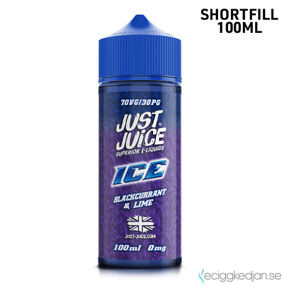 Just Juice Ice | Blackcurrant & Lime | 100ml Shortfill