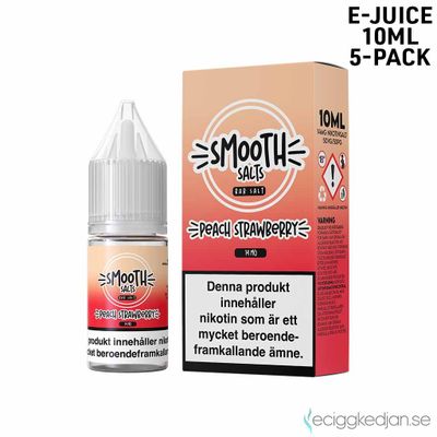 Smooth Salt Fruit | Peach Strawberry | 10ml E-Juice | 5pack