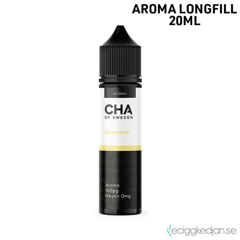 CHA of Sweden Ice Edition | Banana Ice | 20ml Aroma Longfill