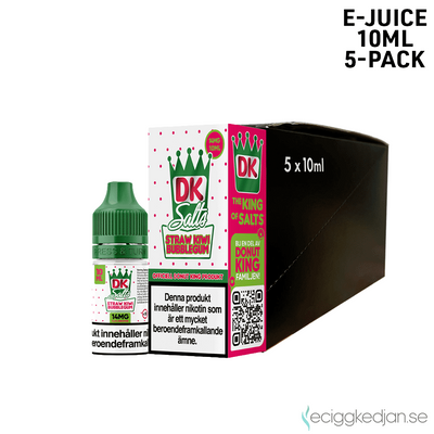 DK Salts | Straw Kiwi Bubblegum | 10ml E-Juice | 5pack