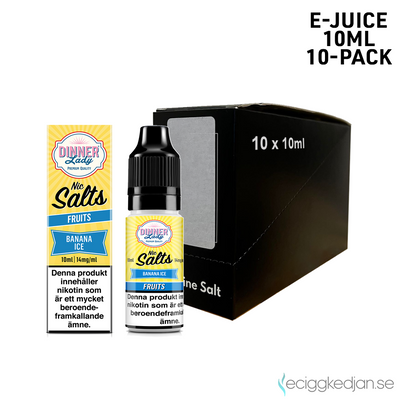 Dinner Salt | Banana Ice | 10ml E-Juice | 10pack