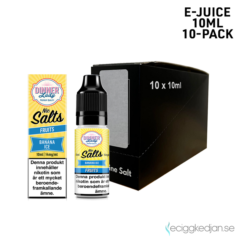 Dinner Salt | Banana Ice | 10ml E-Juice | 10pack