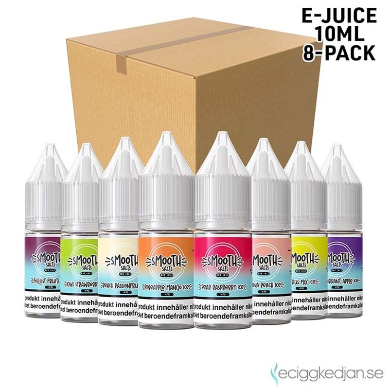 Smooth Salt ICE 14mg Nikotinsalt | Komplett Pack | 8*1