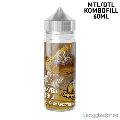 Vejpgummans Bakverk | Semla | 60ml Kombofill