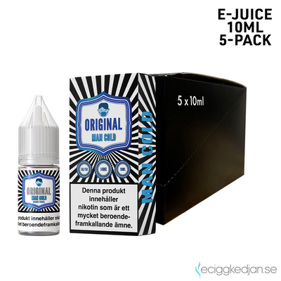 Original Salt | Man Cold | 10ml E-Juice | 5pack