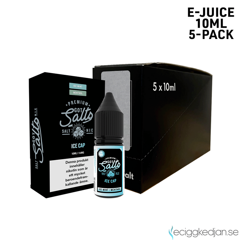 Got Salts | Ice Cap | 10ml E-Juice | 5pack