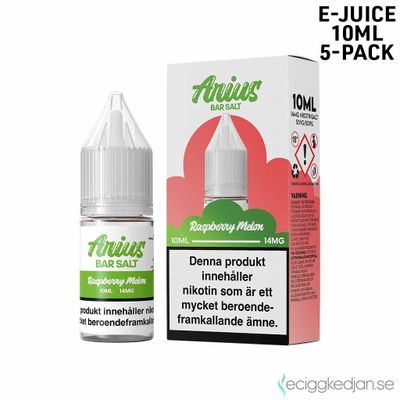 Arius Bar Salt Fruity | Raspberry Melon | 10ml E-Juice | 5pack