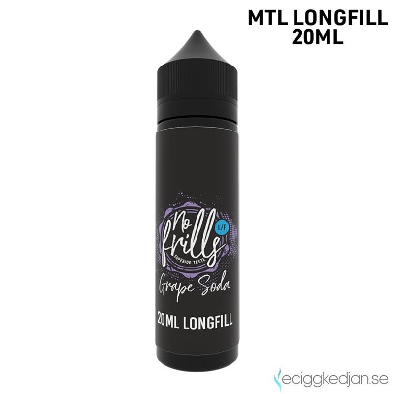 No Frills | Grape Soda | 20ml Longfill