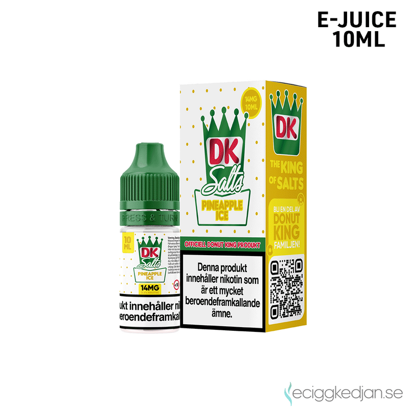 DK Salts | Pineapple Ice | 10ml E-Juice