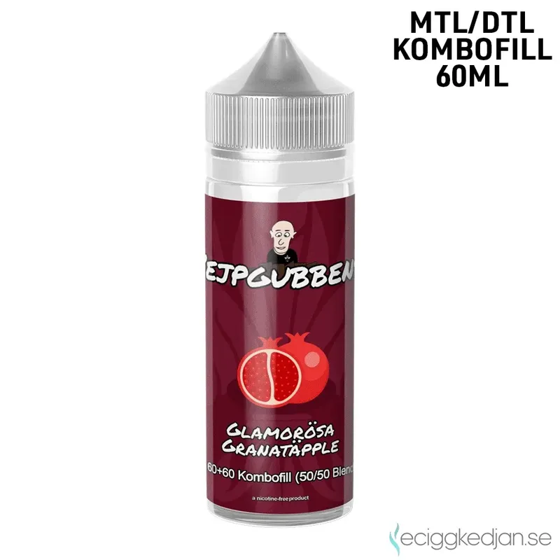 Vejpgubbens | Glamorösa Granatäpple | 60ml Kombofill