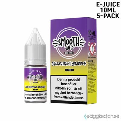 Smooth Salt Fruit | Blackcurrant Lemonade | 10ml E-Juice | 5pack