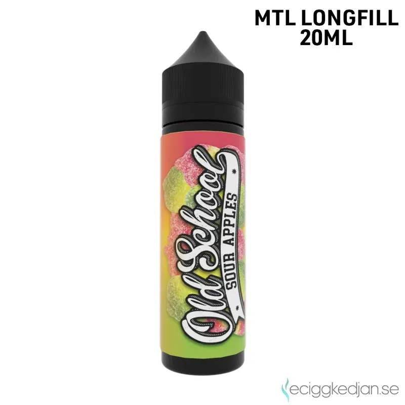 Old School | Sour Apples | 20ml Longfill