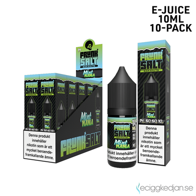 Frunk Salt | Mint Mania | 10ml E-Juice | 10pack
