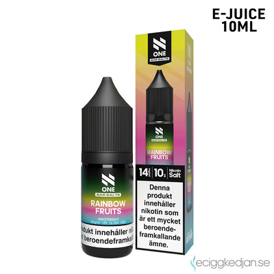 N One Crystal | Rainbow Fruits | 10ml E-Juice