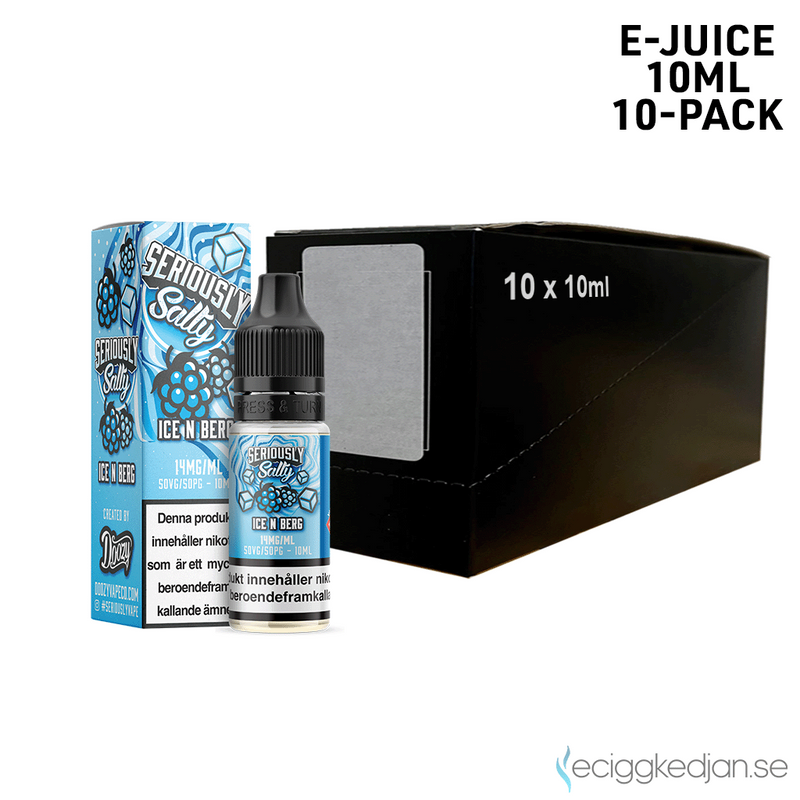 Seriously Salty | Ice N Berg | 10ml E-Juice | 10pack