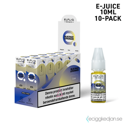 Elfliq | Blue Razz Lemonade | 10ml E-Juice | 10pack